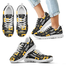 Load image into Gallery viewer, Colorful Pride Flag Boston Bruins Sneakers