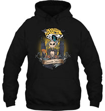 Load image into Gallery viewer, Jacksonville Jaguars Jack Skellington shirt