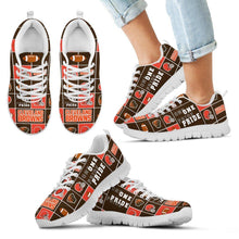 Load image into Gallery viewer, Colorful Pride Flag Cleveland Browns Sneakers