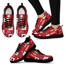 Load image into Gallery viewer, Pride Flag St. Louis Cardinals Sneakers
