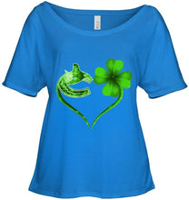 Load image into Gallery viewer, Vancouver Canucks irish saint patrick clover love t shirt