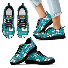 Load image into Gallery viewer, Colorful Pride Flag Miami Dolphins Sneakers