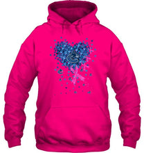 Load image into Gallery viewer, Vancouver Canucks tiny heart love shaped br east cancer shirt