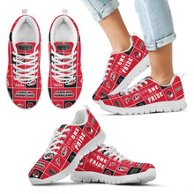 Load image into Gallery viewer, Colorful Pride Flag Carolina Hurricanes Sneakers