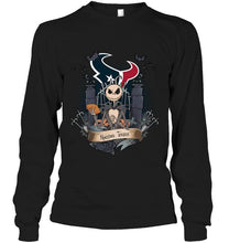 Load image into Gallery viewer, Houston Texans Jack Skellington shirt