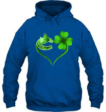 Load image into Gallery viewer, Vancouver Canucks irish saint patrick clover love t shirt