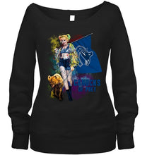 Load image into Gallery viewer, Vancouver Canucks of prey harley quinn fan t shirt