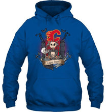 Load image into Gallery viewer, Calgary Flames Jack Skellington shirt