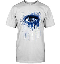Load image into Gallery viewer, Vancouver Canucks eye paint drop art style t shirt