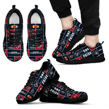 Load image into Gallery viewer, Colorful Pride Flag Houston Texans Sneakers