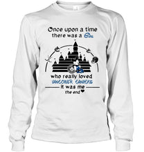 Load image into Gallery viewer, Once upon a time there was girl really loved Vancouver Canucks it was me mickey disney castle shirt