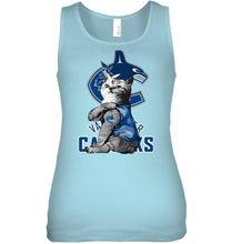 Load image into Gallery viewer, Vancouver Canucks tattoo cat funny fan t shirt