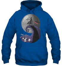 Load image into Gallery viewer, Darth vader nightmare before christmas star wars jack skellington fan shirt