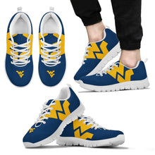 Load image into Gallery viewer, West Virginia Mountaineers NCAA Fan Custom Unofficial Running Shoes Sneakers Trainers