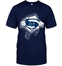 Load image into Gallery viewer, Vancouver Canucks Superman Ripped shirt