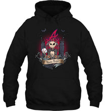 Load image into Gallery viewer, Atlanta Braves Jack Skellington shirt