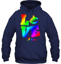 Load image into Gallery viewer, Love Vancouver Canucks lgbt shirt