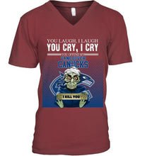 Load image into Gallery viewer, You offend my Vancouver Canucks i kill you baby achmed funny fan t shirt