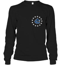 Load image into Gallery viewer, Vancouver Canucks american star flag shirt