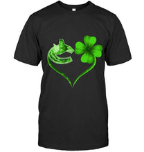 Load image into Gallery viewer, Vancouver Canucks irish saint patrick clover love t shirt