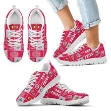 Load image into Gallery viewer, Pride Flag Ohio State Buckeyes Sneakers