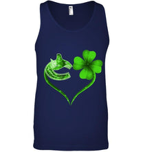 Load image into Gallery viewer, Vancouver Canucks irish saint patrick clover love t shirt
