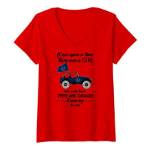 Load image into Gallery viewer, Once upon a time a girl really loved jeeps and Vancouver Canucks it was me