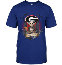 Load image into Gallery viewer, Georgia Bulldogs Jack Skellington shirt