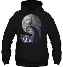 Load image into Gallery viewer, Darth vader nightmare before christmas star wars jack skellington fan shirt