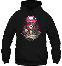 Load image into Gallery viewer, Philadelphia Phillies Jack Skellington shirt