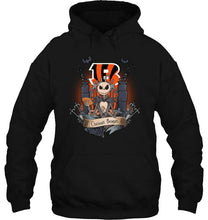 Load image into Gallery viewer, Cincinnati Bengals Jack Skellington shirt