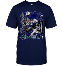 Load image into Gallery viewer, Vancouver Canucks The avengers assemble fighting shirt