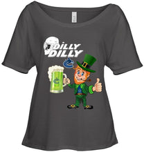 Load image into Gallery viewer, Vancouver Canucks dilly dilly saint patrick day t shirt