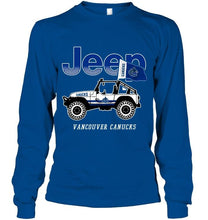 Load image into Gallery viewer, Vancouver Canucks jeep shirt