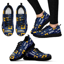 Load image into Gallery viewer, Colorful Pride Flag Buffalo Sabres Sneakers