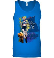 Load image into Gallery viewer, Vancouver Canucks of prey harley quinn fan t shirt