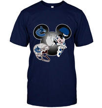 Load image into Gallery viewer, Vancouver Canucks Minnie cheerleader shirt