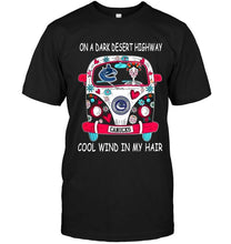 Load image into Gallery viewer, On dark desert high way Cool wind in my hair Vancouver Canucks hippie car shirt