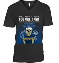 Load image into Gallery viewer, You offend my Vancouver Canucks i kill you baby achmed funny fan t shirt