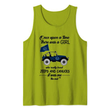 Load image into Gallery viewer, Once upon a time a girl really loved jeeps and Vancouver Canucks it was me