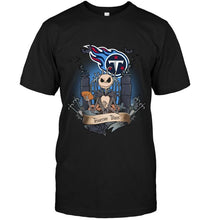 Load image into Gallery viewer, Tennessee Titans Jack Skellington shirt