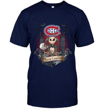 Load image into Gallery viewer, Montreal Canadiens Jack Skellington shirt