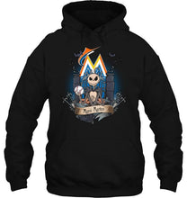Load image into Gallery viewer, Miami Marlins Jack Skellington shirt