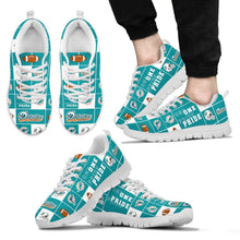 Load image into Gallery viewer, Colorful Pride Flag Miami Dolphins Sneakers