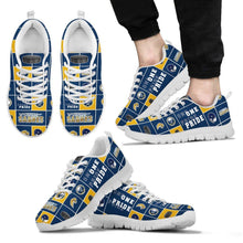 Load image into Gallery viewer, Colorful Pride Flag Buffalo Sabres Sneakers