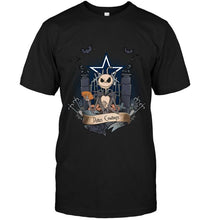 Load image into Gallery viewer, Dallas Cowboys Jack Skellington shirt
