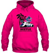 Load image into Gallery viewer, Beetle Vancouver Canucks on beach shirt