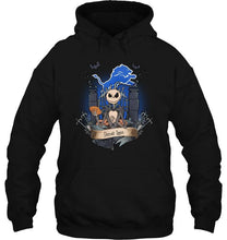 Load image into Gallery viewer, Detroit Lions Jack Skellington shirt