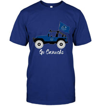 Load image into Gallery viewer, Go Vancouver Canucks Jeep shirt