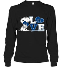 Load image into Gallery viewer, Snoopy loves Vancouver Canucks fan shirt